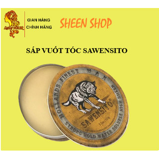 Sáp vuốt tóc sawensito sói vàng, wax vuốt tóc sawensito sói vàng 100gr tạo kiểu, giữ nếp cho tóc. hàng chính hãng