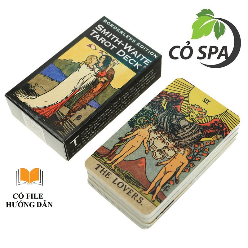 Bộ bài Tarot Smith Waite Borderless Edition Cao Cấp, Bộ bài Tarot cơ bản