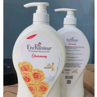 Sữa tắm nước hoa Enchanteur 1200ml, Sữa tắm trắng da Enchanteur cao cấp - Dùng là mê