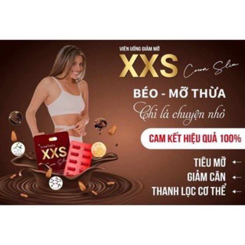 Giảm cân Cocoa Slim Plus Mẫu Mới phiên bản dành cho cơ địa mỡ rắn chai lì