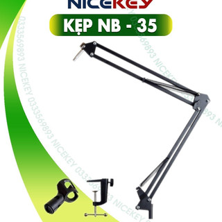 Chân mic miro kẹp bàn nb35 - giá đỡ kẹp bàn gắn micro livestream chuyên cho phòng thu