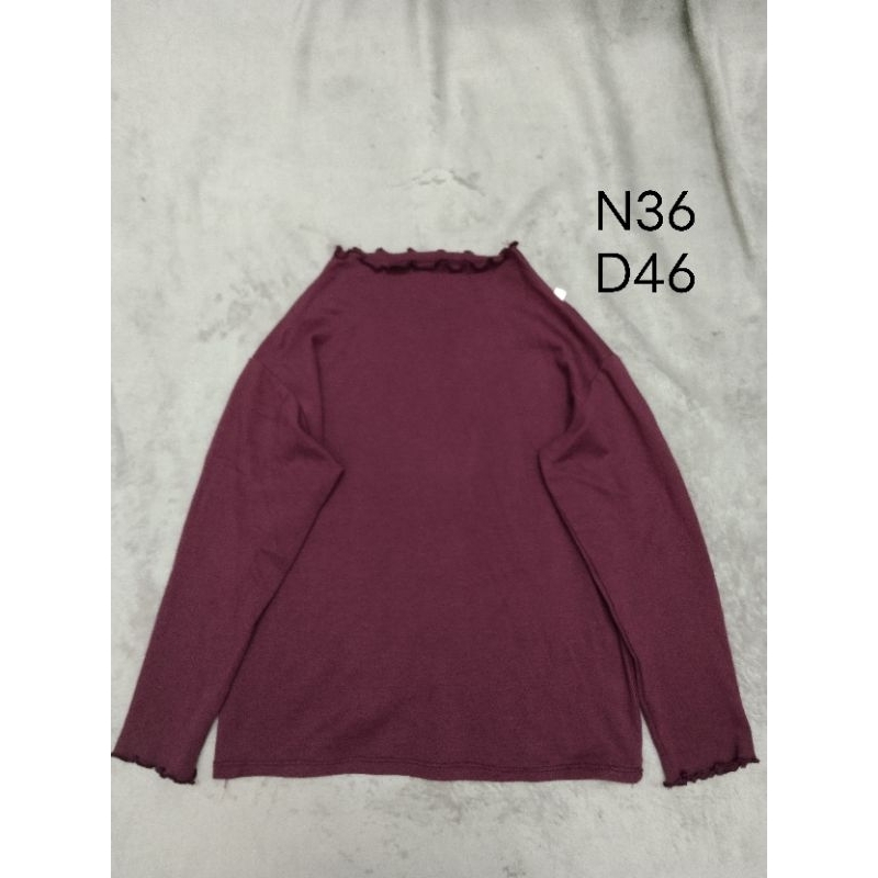 Áo croptop tay dài ôm body