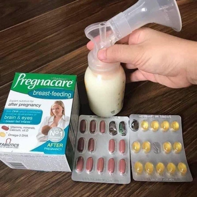 Vitamin bú Pregnacare dành cho mẹ sau sinh