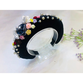 mấn hoa đội đầu nhung cho mẹ và bé lẻ+sỉ
