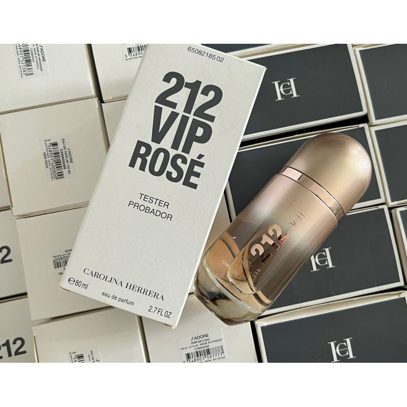 Nước hoa nữ Carolina Herrera 212 VIP Rose 80ml tester, fullseal