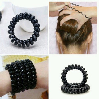 Sỉ _ 100 Cột Tóc Lò Xo Lớn Nhiều màu