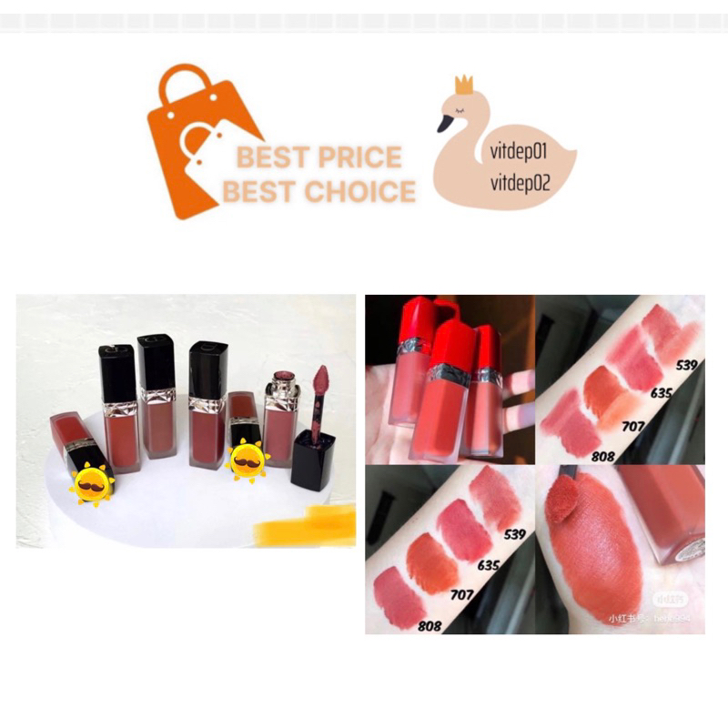 Son Kem Dior Rouge Forever Liquid mẫu mới