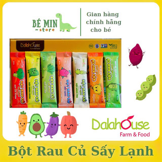 Bột rau củ sấy lạnh dalahouse - bột rau củ hữu cơ an toàn cho bé