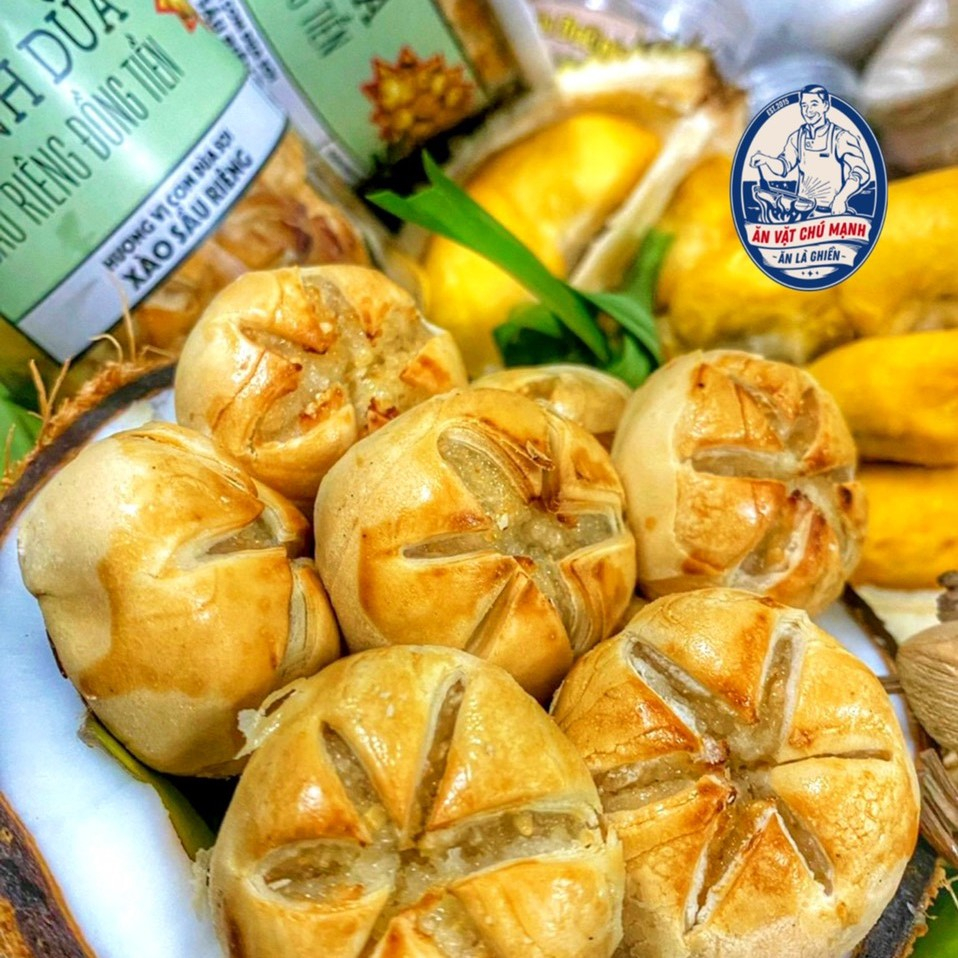 Bánh Nướng Nhân Dừa-Sầu Riêng