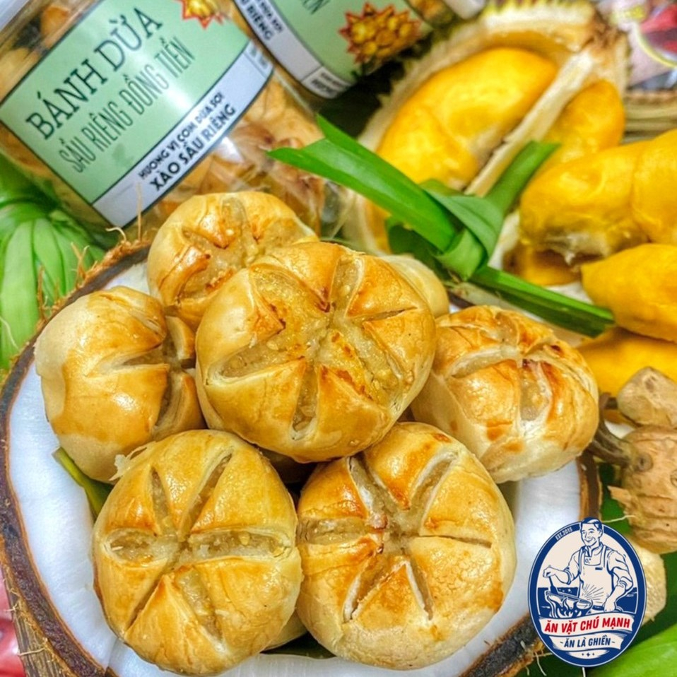 Bánh Nướng Nhân Dừa-Sầu Riêng