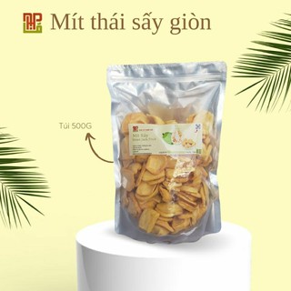  250G Mít sấy giòn Đà Lạt siêu ngon-Múi mít nguyên miếng không vụn Giòn ngọt - Chuẩn Hàng Xuất Khẩu 