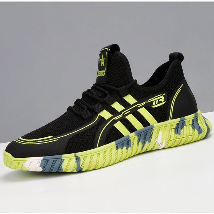 Giày nam thể thao FII vải sợi siêu thoáng khí ( 2 mầu)