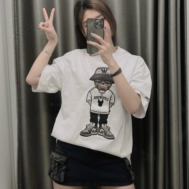 Áo thun chính hãng Hàn Quốc - Life Work