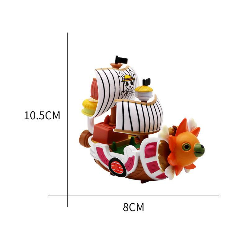 Mô hình tàu/ thuyền hải tặc Sunny siêu đẹp, cao 11 cm