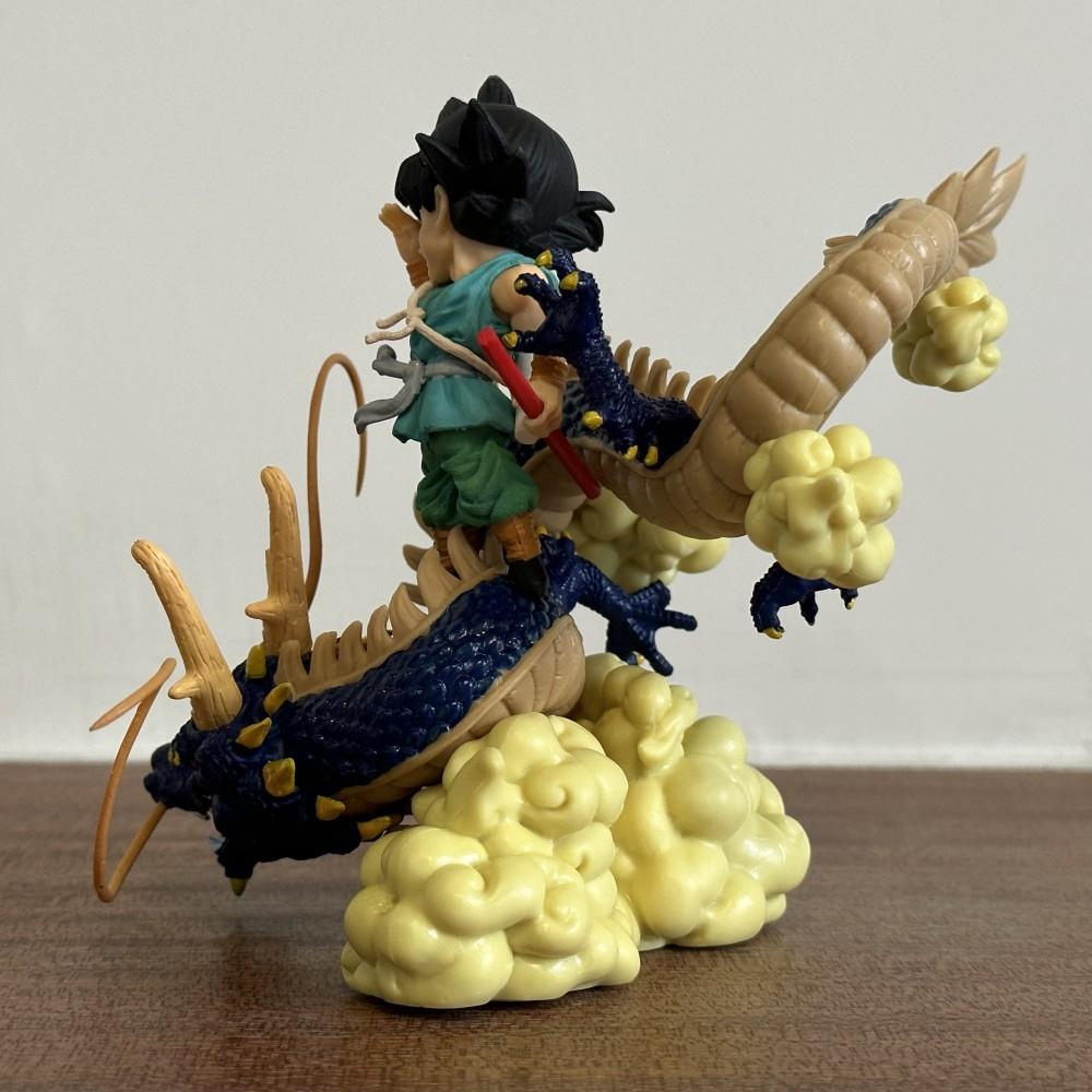 Mô hình Son Goku tạm biệt rồng thần siêu đẹp, cao 15 cm, có hộp màu - Mô hình Dragon Ball