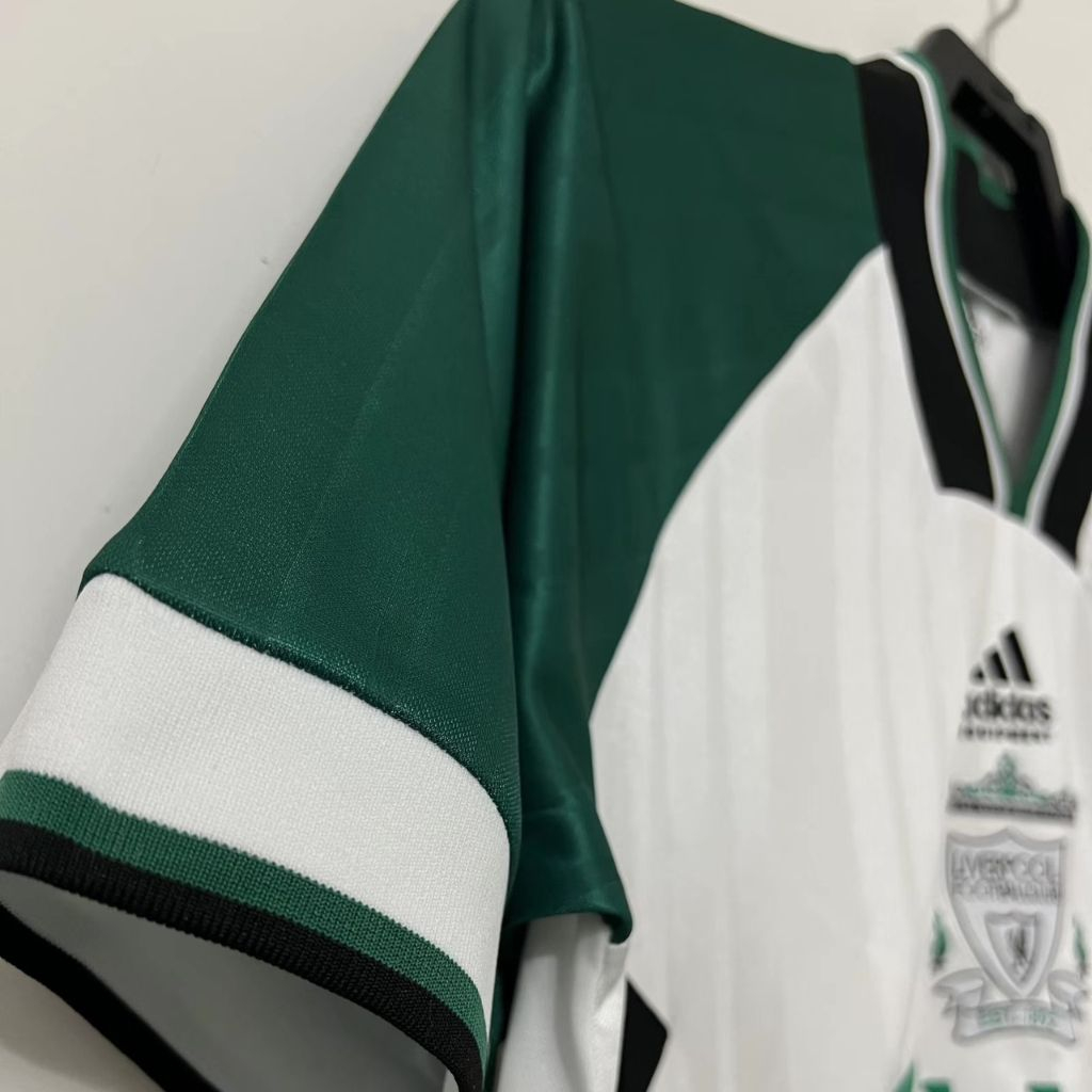 Áo bóng đá retro liverpool 1993 vải Cotton Polyester thời trang blockcore
