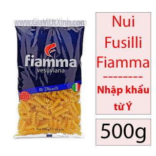 Nui xoắn số 82 fusilli fiamma 500g - 82 fusilli fiamma vesuviana