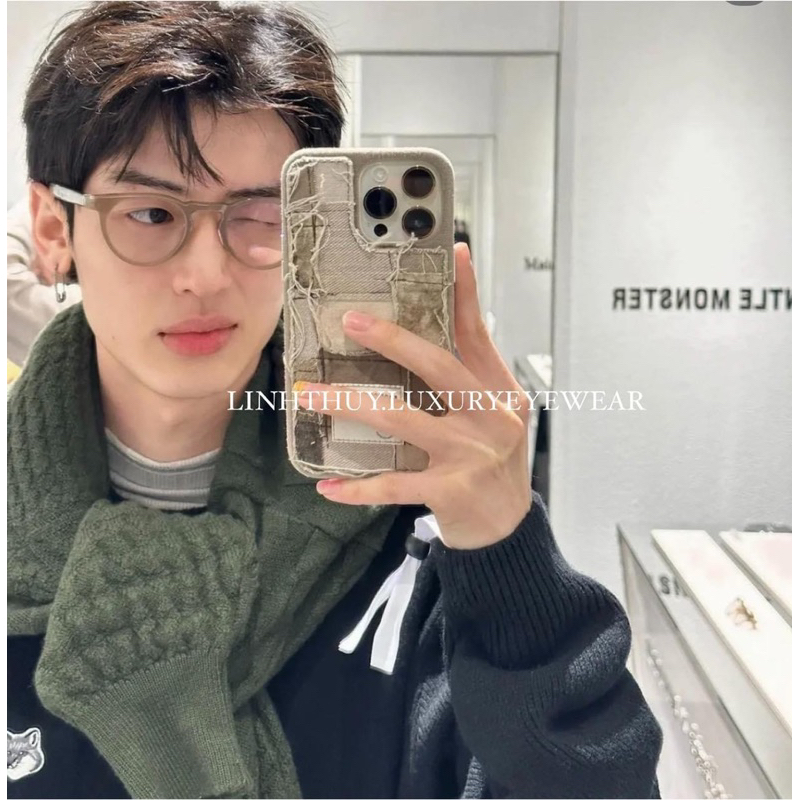 Kính mắt maison oval mm009 new 2023 cao cấp Fullbox