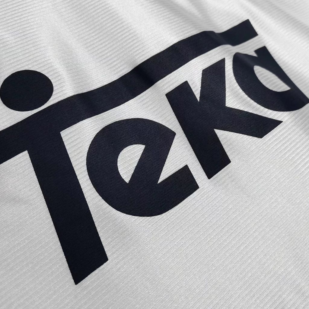 Áo bóng đá retro real 1998 vải Cotton Polyester thời trang blockcore