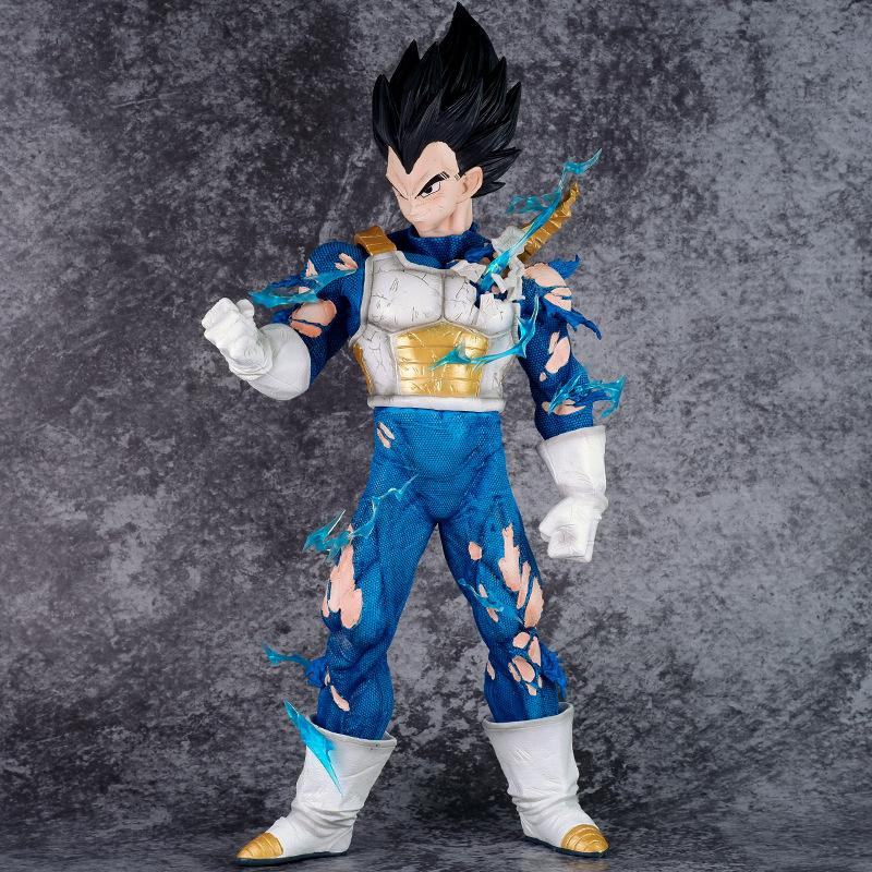 Mô hình Vegeta 55cm 3 đầu thay thế có đế vô cùng chắc chắn, có hộp màu - Mô hình Dragon Ball