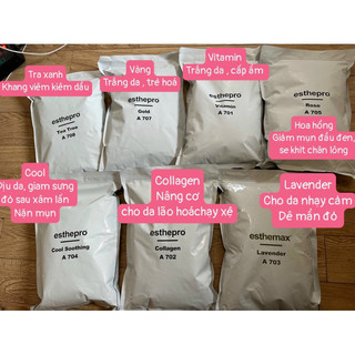 Bột mặt nạ dẻo chính hãng esthemax 7 loại