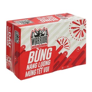 Combo 3 Thùng 24 lon Nước Tăng Lực Warrior 325ml