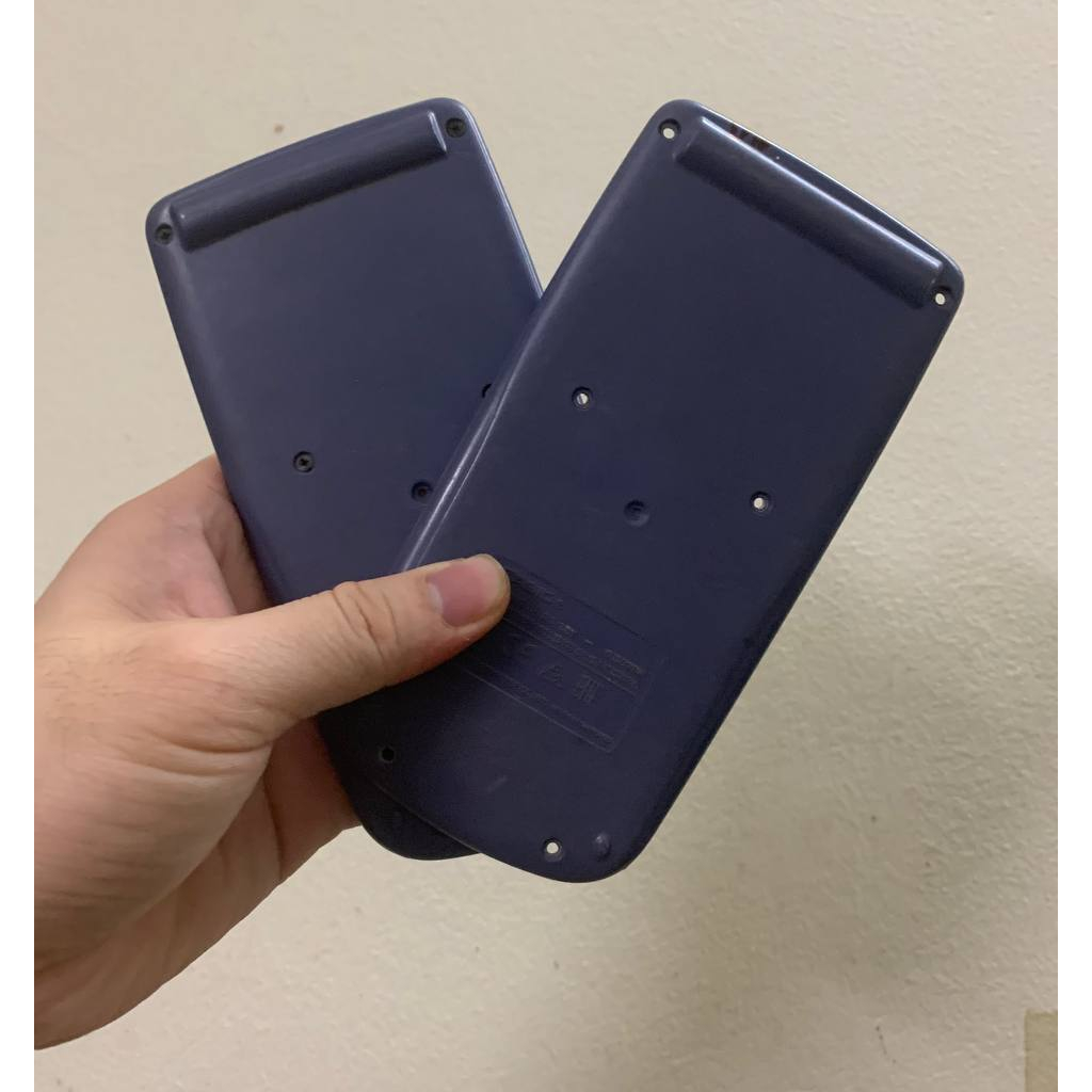 Mặt sau, vỏ máy tính casio 570vnplus, casio 570esplus xanh, hàng chuẩn còn zin