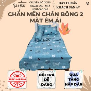Chăn mền cao cấp Riotex êm ái và thoáng mát - KT: 1m6x2m