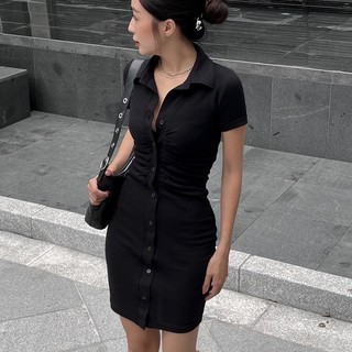 Đầm thun ôm body tay ngắn NARCOTICS - Nelly