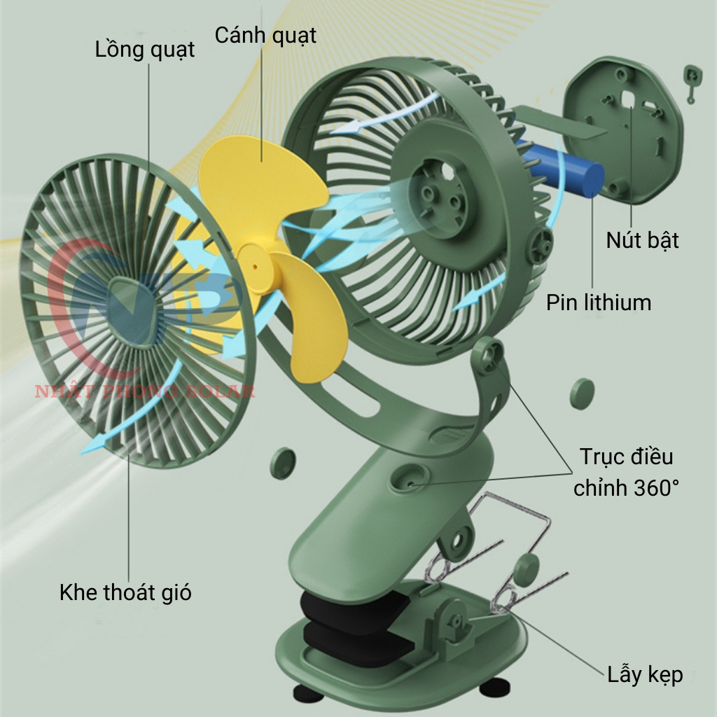 Quạt mini hình thú để bàn cắm điện văn phòng, Quạt văn phòng để bàn mini hình thú cắm điện