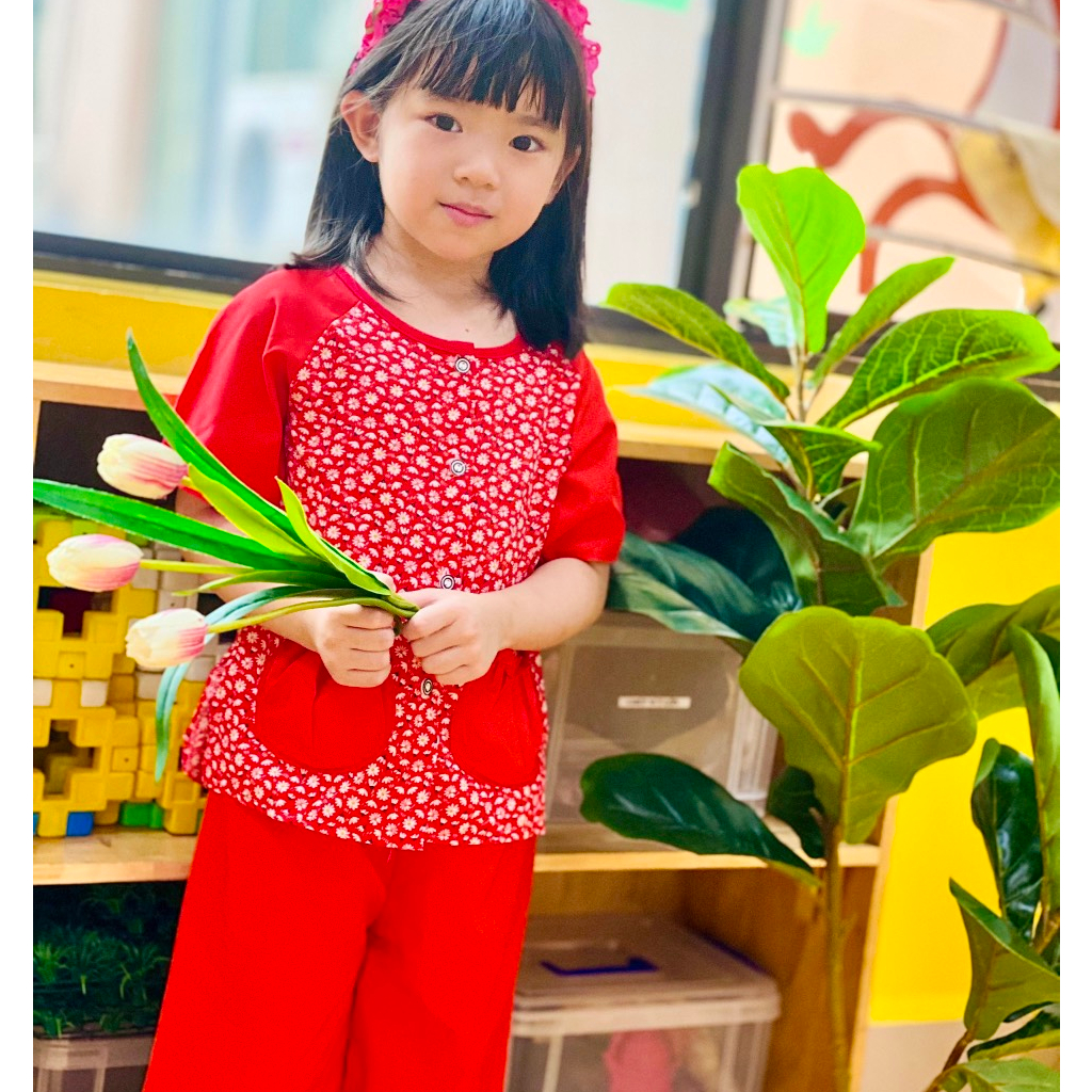 🌷bộ bà ba nam bộ cho bé gái siêu cưng🌷