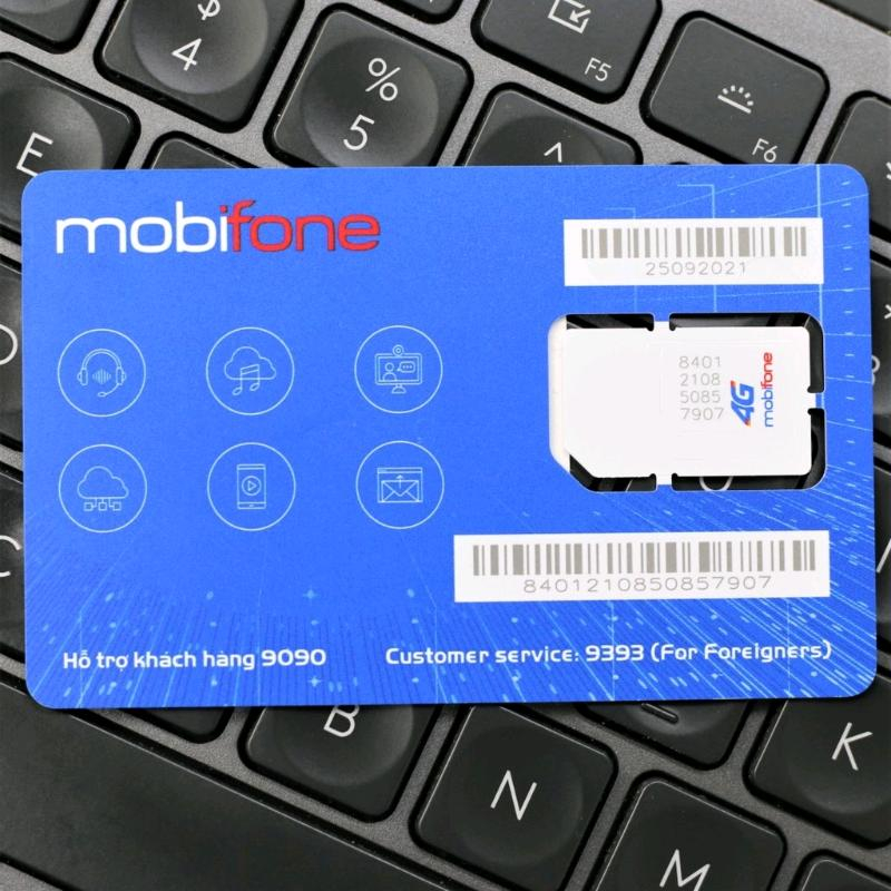 SIM MOBIFONE 12MAX90 - TRỌN GÓI 16T
