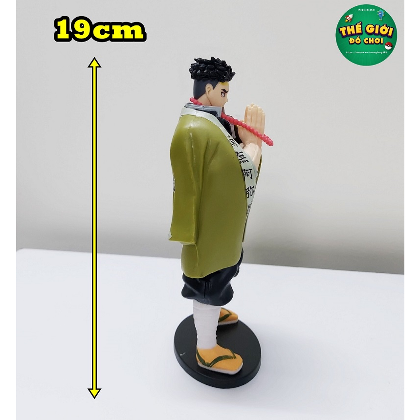 (Có Hộp Đẹp) Mô hình Kimetsu No Yaiba, Nham Trụ Himejima Gyoumei, figure Demon Slayer