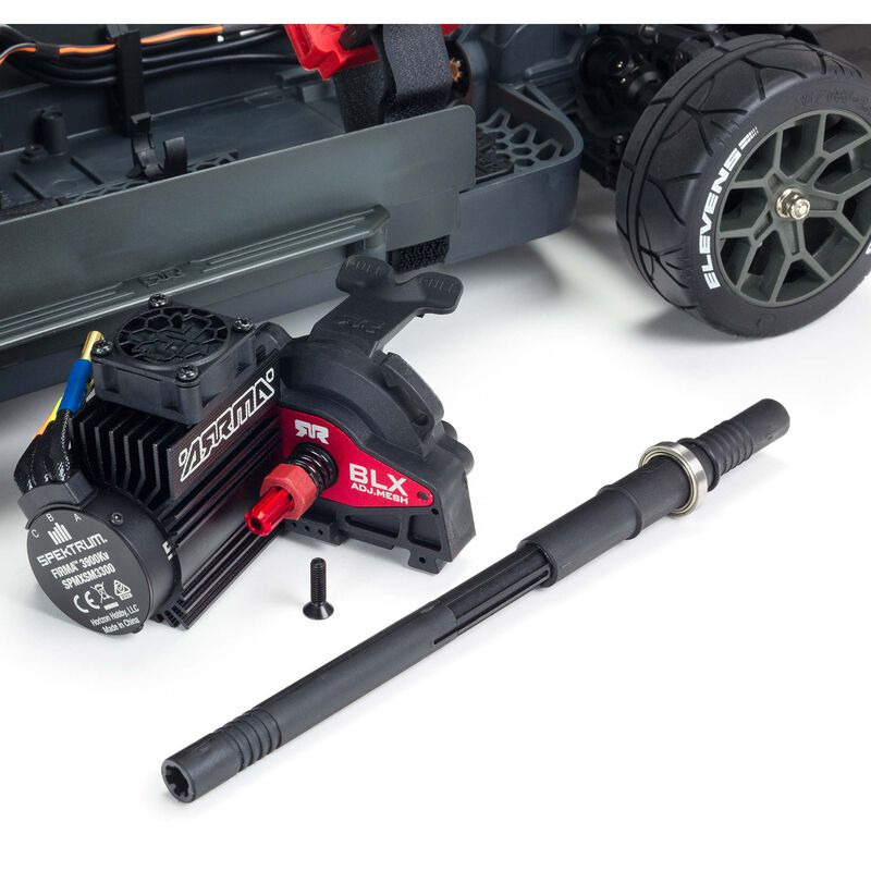 Xe điều khiển Arrma 1/8 INFRACTION 4X4 3S BLX 4WD ALL-ROAD STREET BASH RESTO-MOD TRUCK RTR