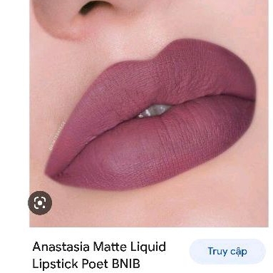 💥SON KEM LÌ ANASTASIA MATTE LIQUID LIPSTICK MÀU POET