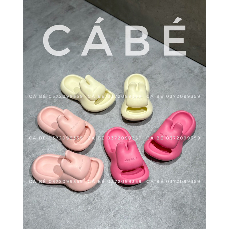 dép THỎ siêu mềm mịn cho bé yêu