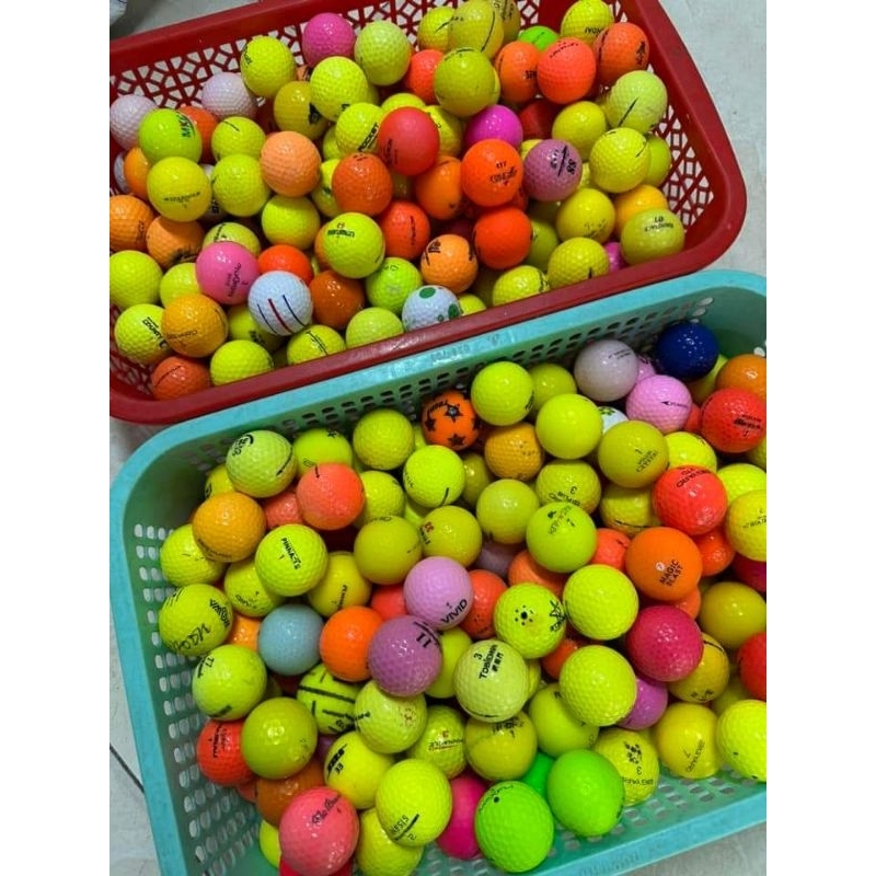 Bóng Golf Màu nhiều thương hiệu, chuẩn chính hãng, chất lượng tốt