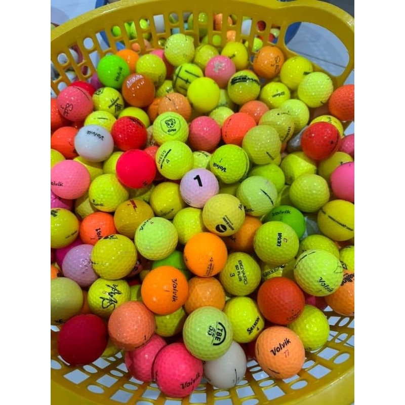 Bóng Golf Màu nhiều thương hiệu, chuẩn chính hãng, chất lượng tốt