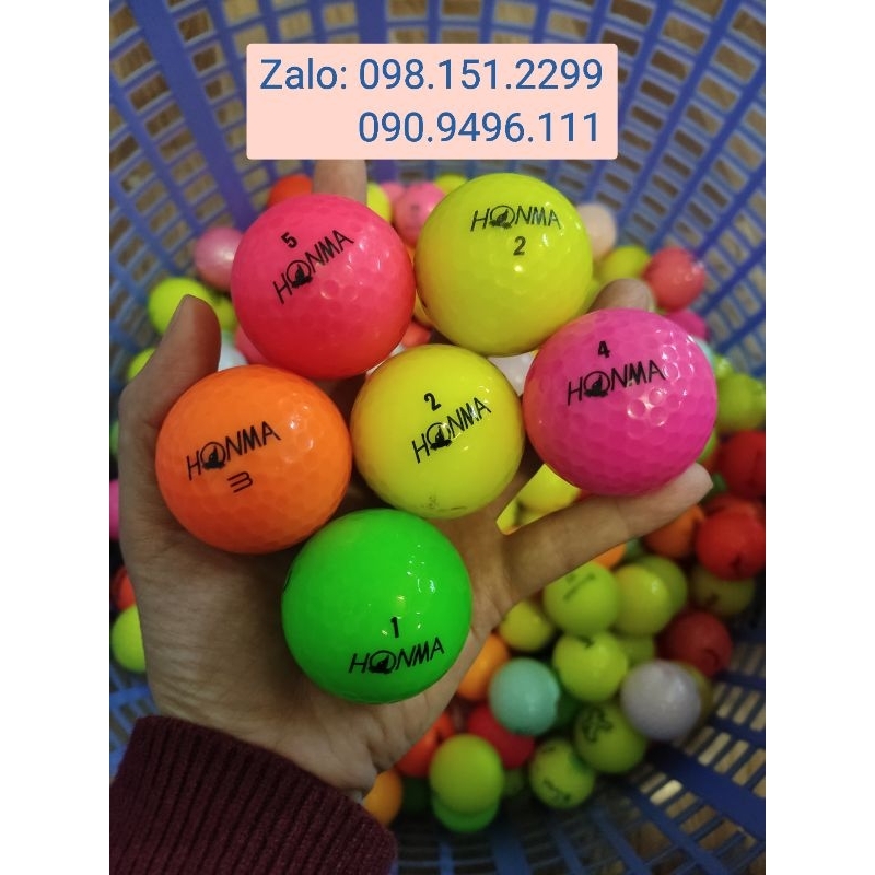 Bóng Golf Màu nhiều thương hiệu, chuẩn chính hãng, chất lượng tốt