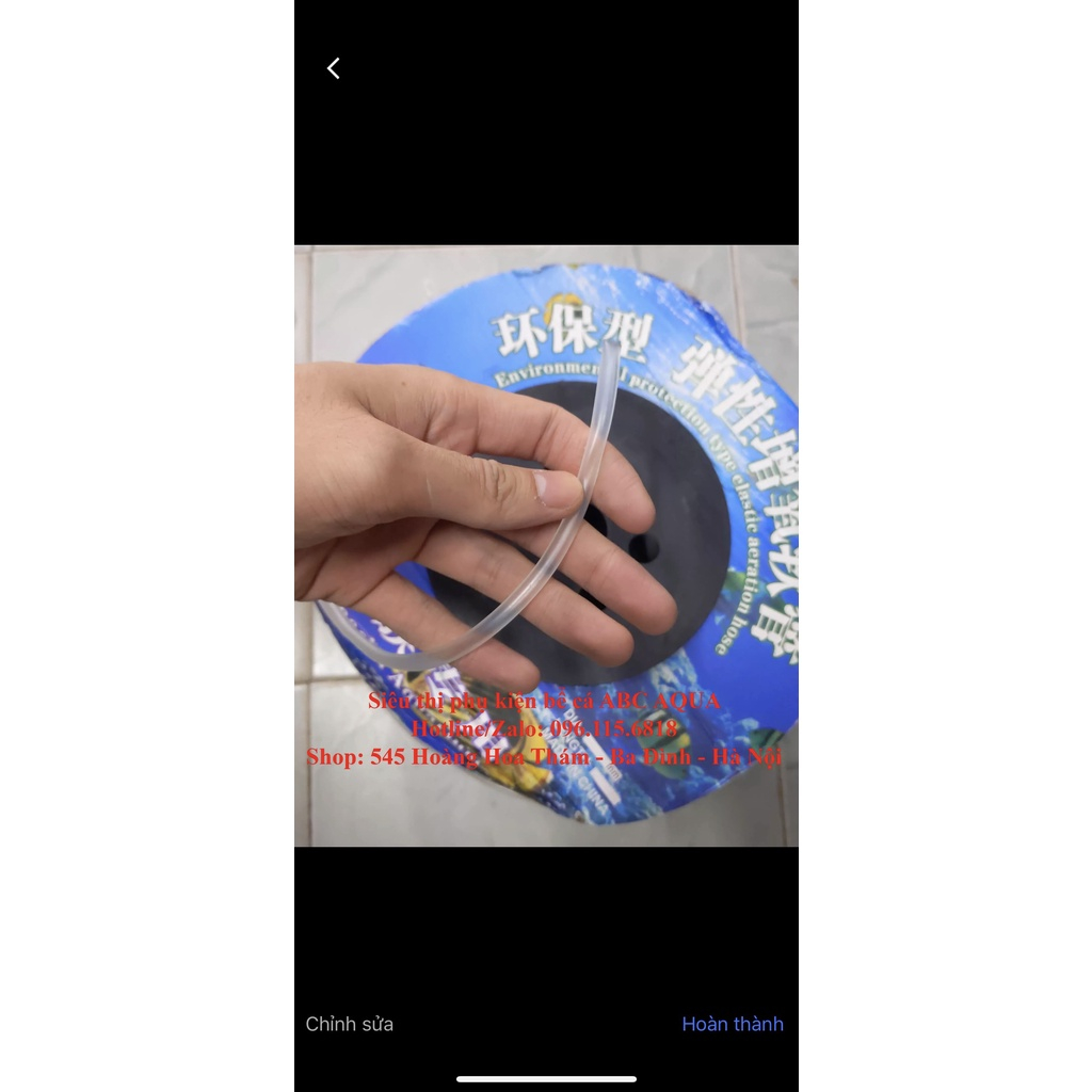 Dây sủi oxy cho bể cá, hồ thủy sinh