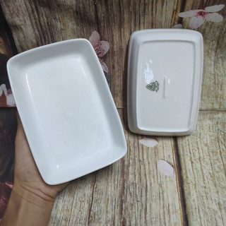 Dĩa hình chữ nhật sứ Minh Long - dĩa hình chữ nhật