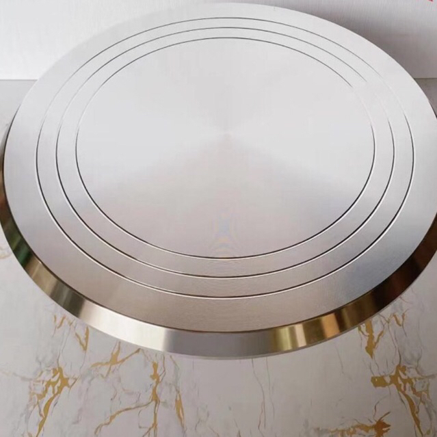 Bàn xoay inox mặt 31cm