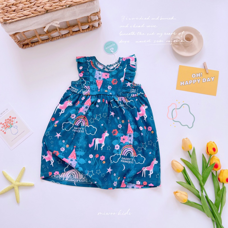 Váy giọt nước bé gái