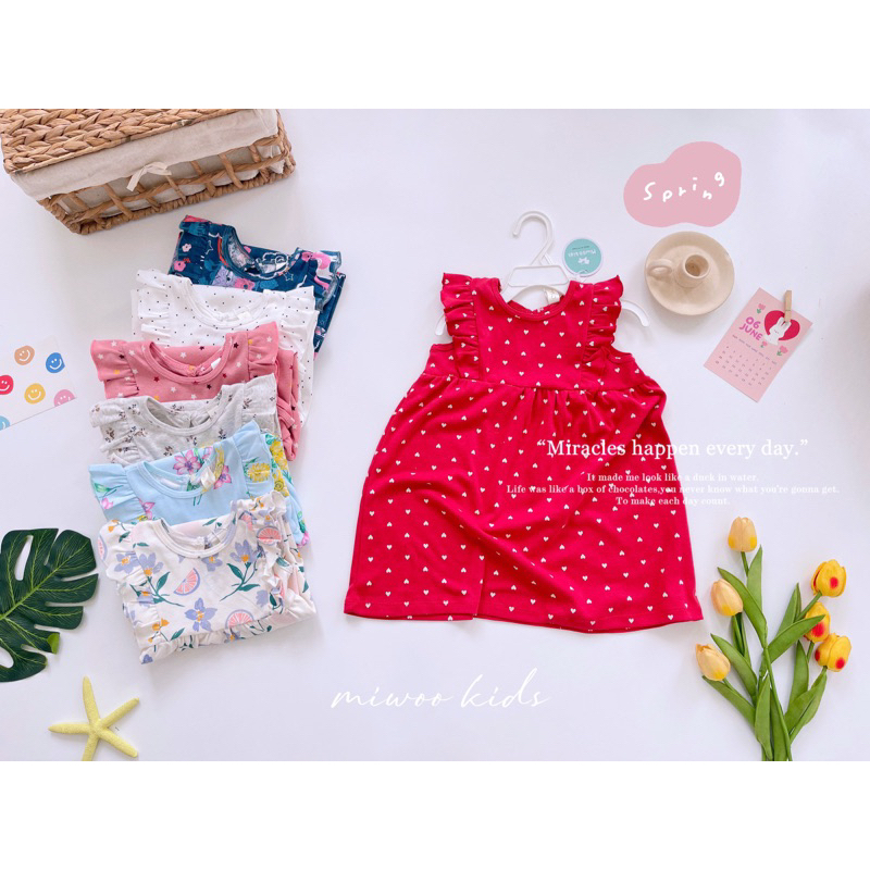 Váy giọt nước bé gái