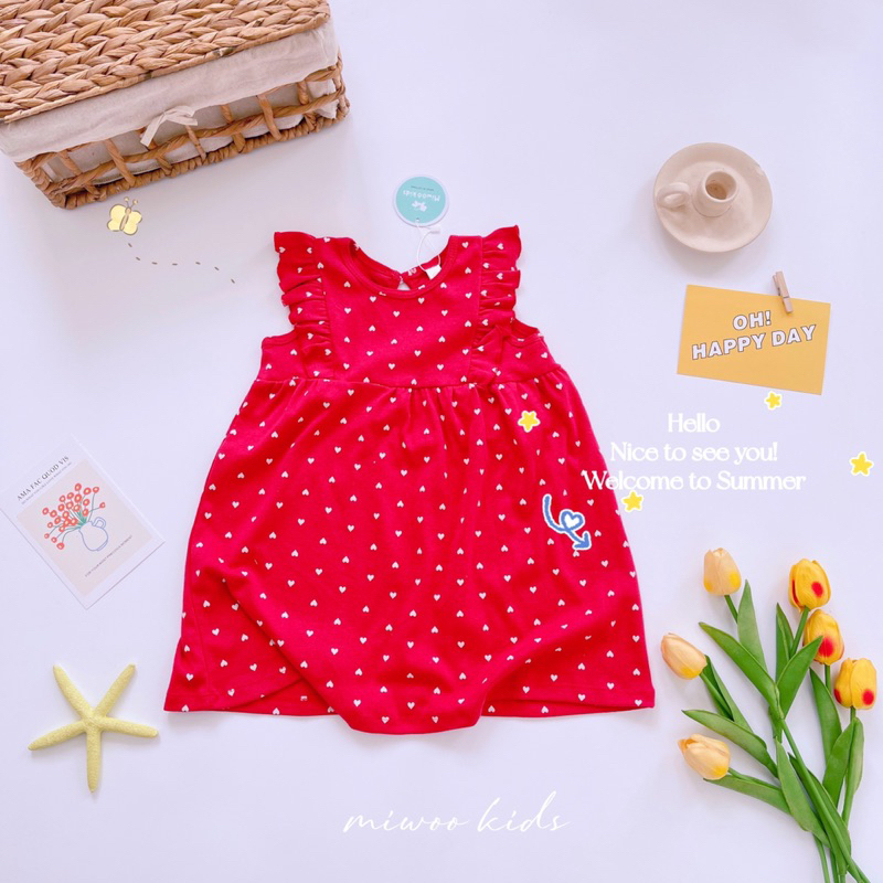 Váy giọt nước bé gái
