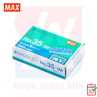 Set 10 hộp Kim bấm số 3 (26/6) Max NO.35-1M