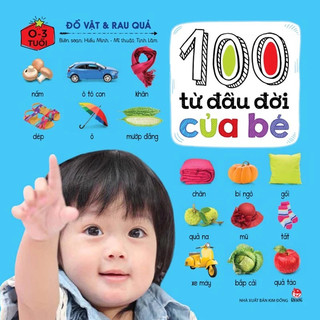 Sách-Combo 100 từ đầu đời của bé ( bộ 3 quyển) -Kim Đồng