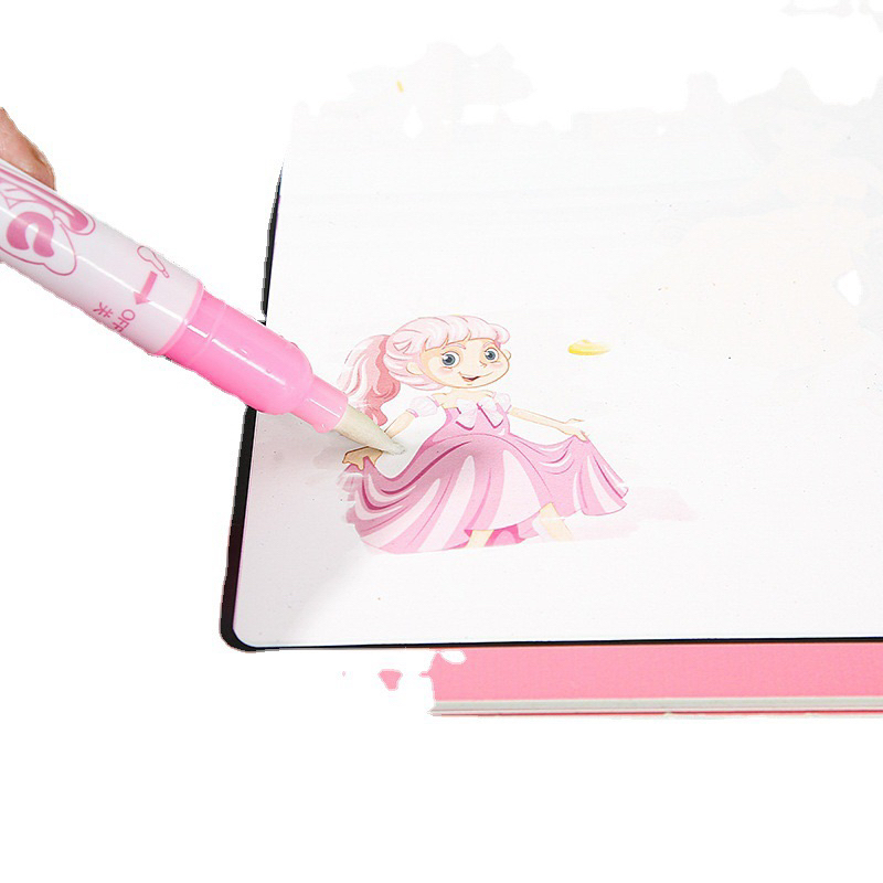 Sách ma thuật tô màu bằng nước cho bé học hỏi khám phá