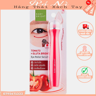 Bút Lăn Mắt Cà Chua Baby Bright Tomato & Gluta Eye Roller Serum