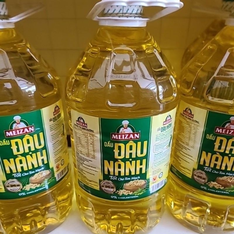 dầu đậu nành mezan 5lit